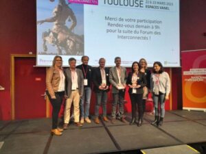 L'équipe Numerisat au salon des interconnectés.