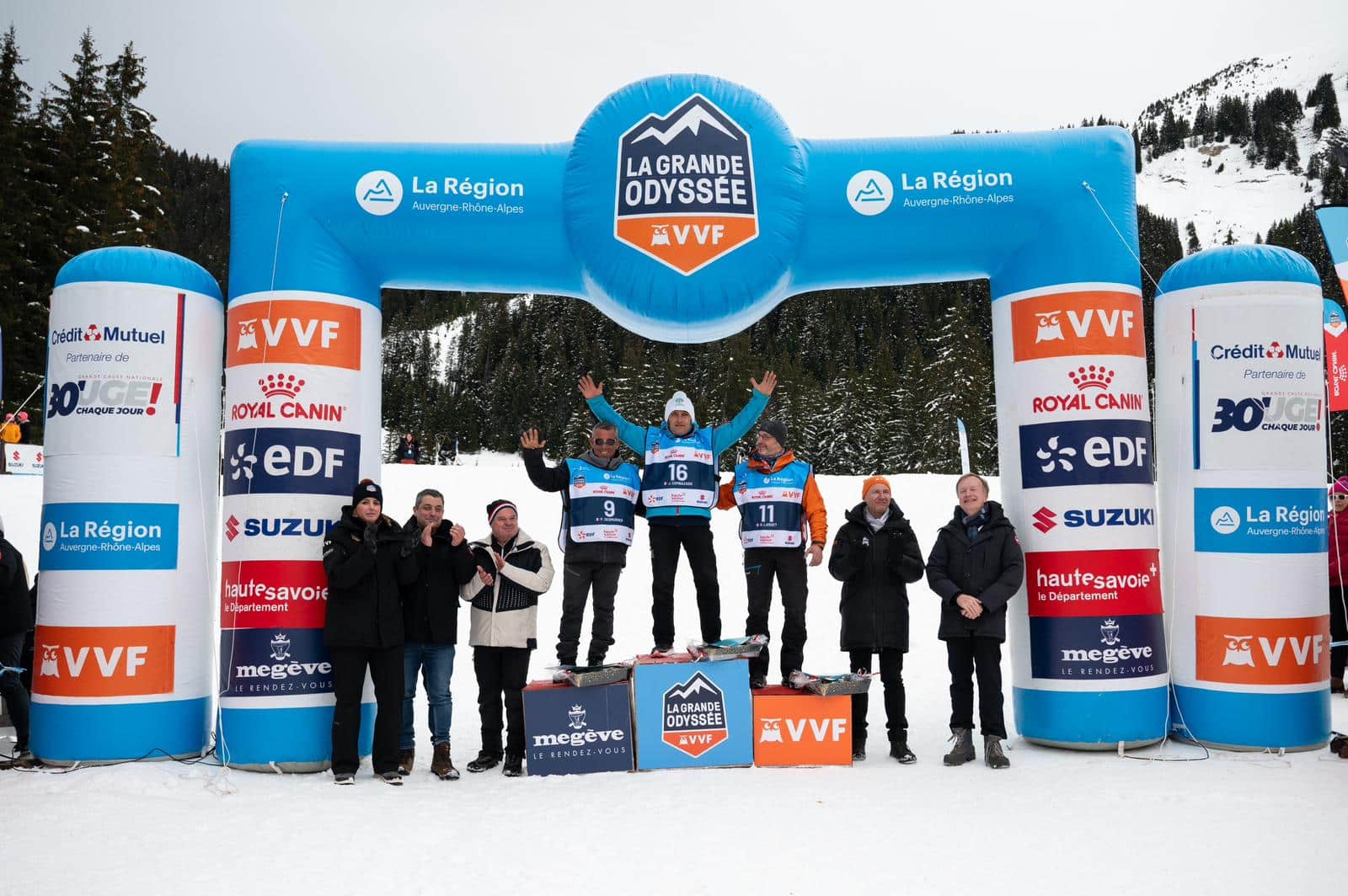 Podium Grande Odyssée 2023